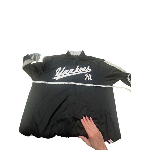 Stitches Yankees MLB Baseball Full Zip 100% Polyester Jacket Sz 2XL - Picture 2 of 6
